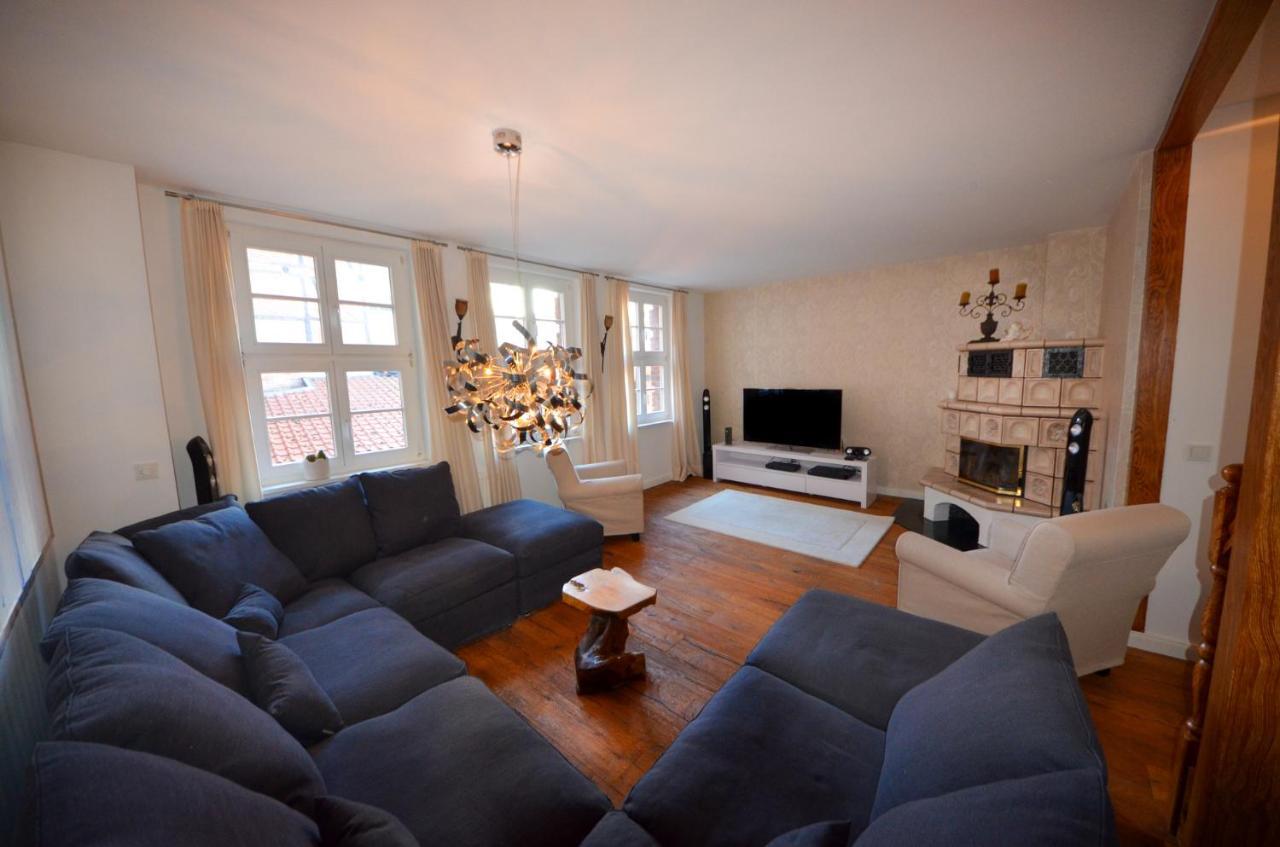 Stadtjuwel Schwerin Luxus Ferienhaus In Der Altstadt Bagian luar foto